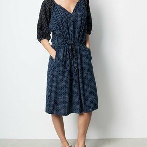 ACE & jig Meadow Dress in Lattice and Bangle cotton size small